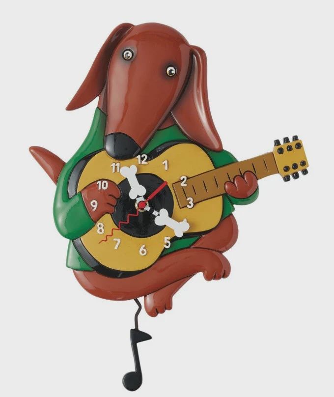 EP7208-ALLEN CLOCK : Barkoustic Dog