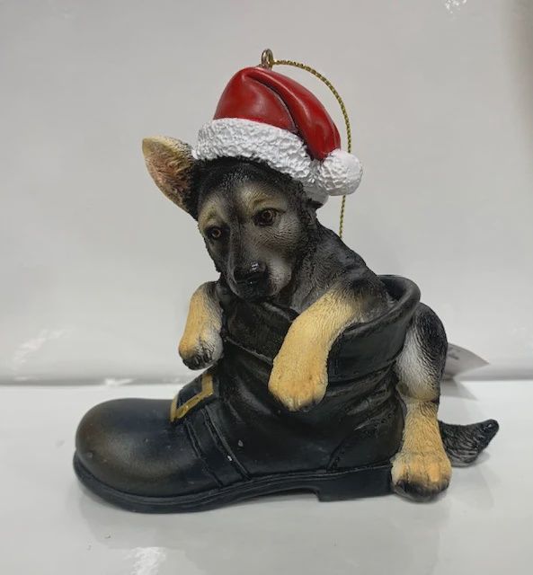 RO0983-German Shepherd Puppy HO : 3.5 in H