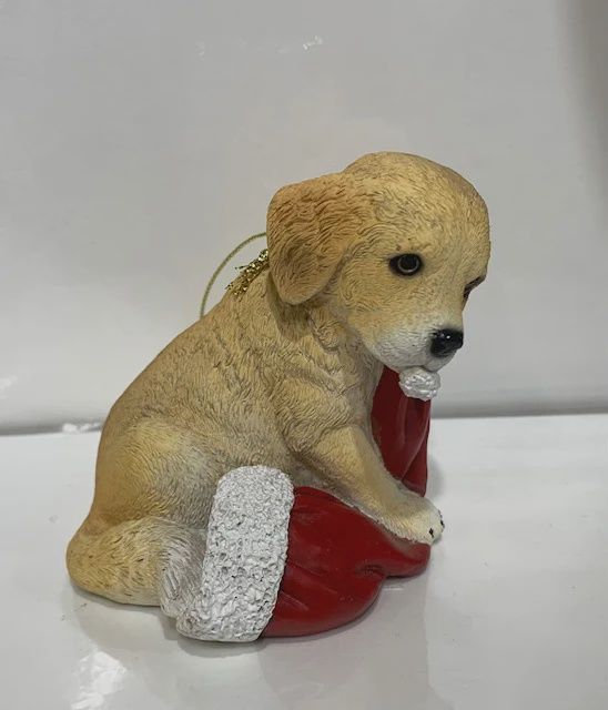 RO0981-Retriever Puppy HO : 3.5 in H