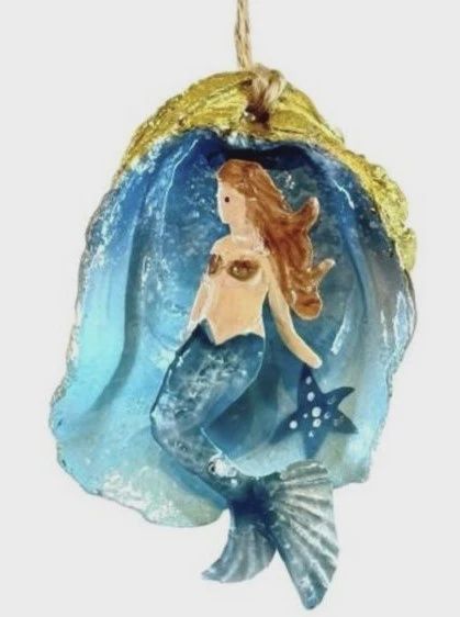 KU0175 - Oyster Shell : Mermaid HO