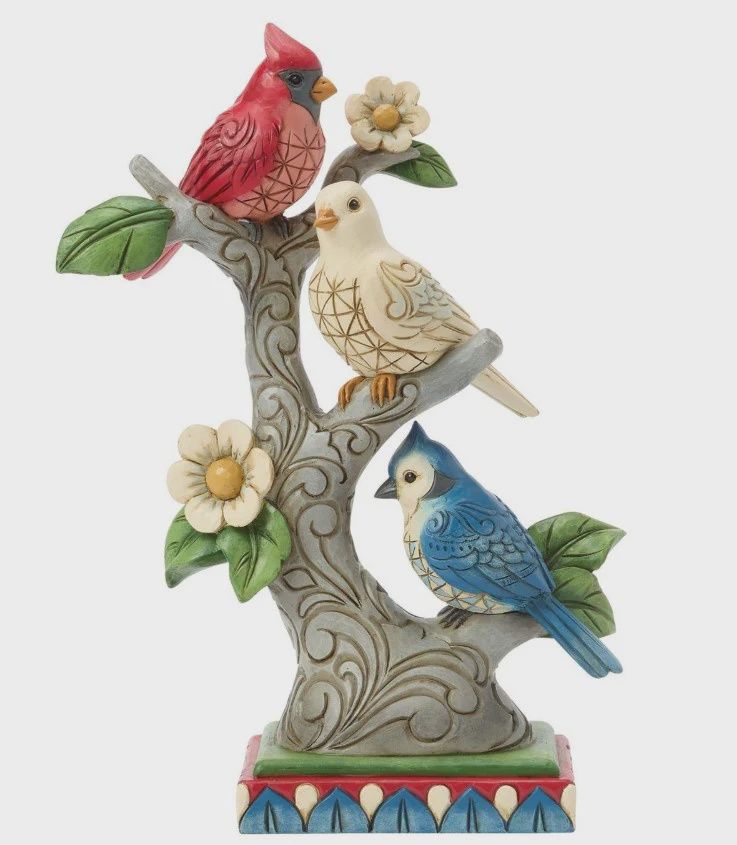 EP8653 - JS: Patriotic Birds in Tree
