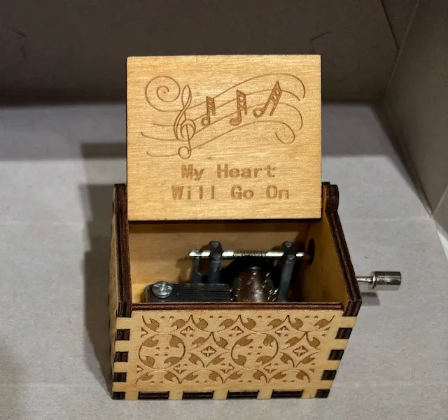 GA0007-Music Box : My Heart Will Go On