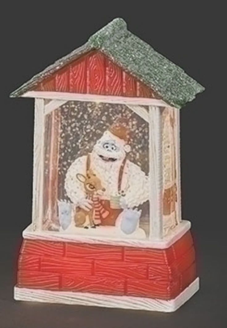 RO0374-Rudolph Barn : 5 in H, Style: Rudolph &amp; Bumble