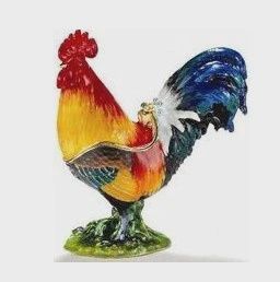 KU0198 - Large Rooster : 3-1/2x3