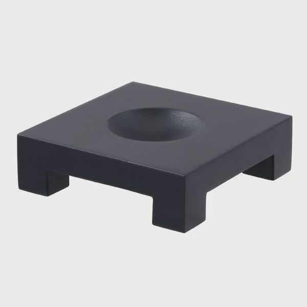 TD0024-BASE Sqr Blk : 1.27 in H