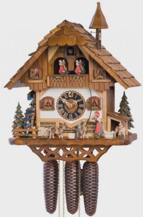BV0069-8-DAY Chalet Bell Ringer : LG-MECH