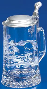 MC0216-Glass : Stein w/Lid