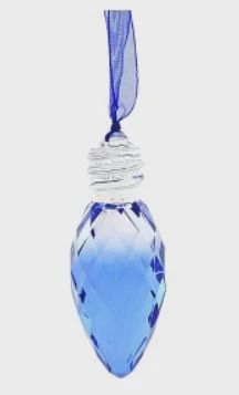 EP8588 - FACETS : Iridescent Light Bulb HO, Color: blue