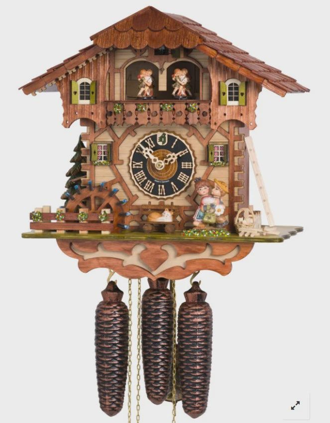 BV0076-8-DAY Chalet Kissing Couple : LG-MECH