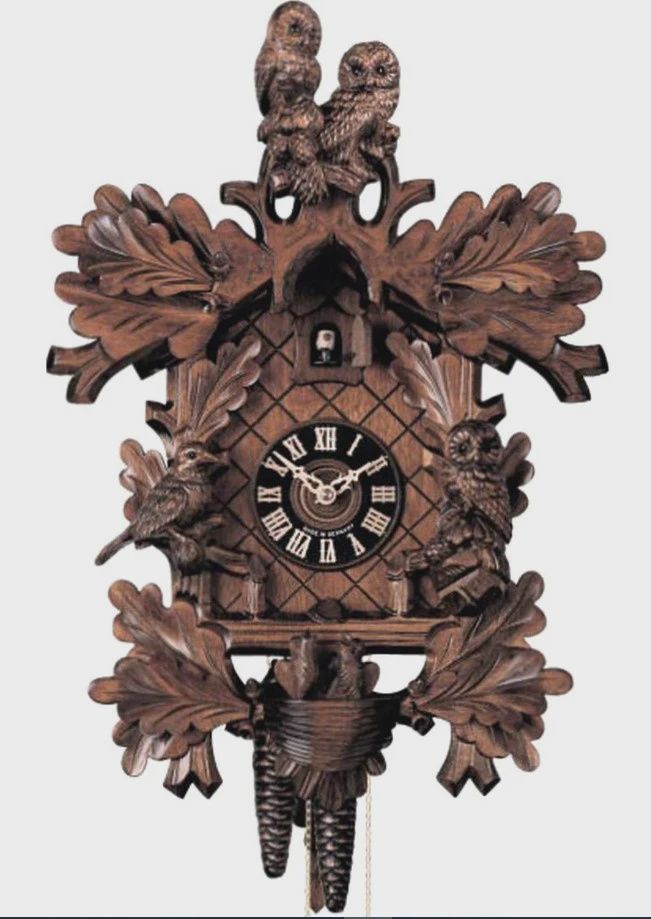 BV0067-8-DAY Carved Owls : LG-MECH