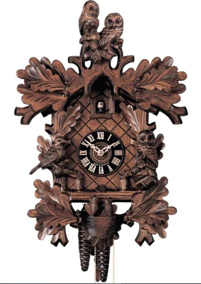 BV0067-8-DAY Carved Owls : LG-MECH