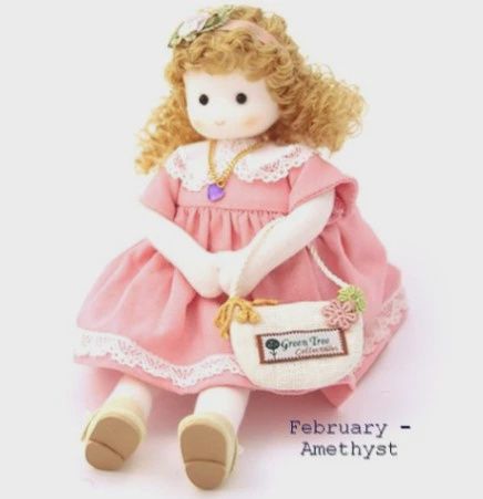 GP0185-BIRTHMONTH DOLL : FEBRUARY
