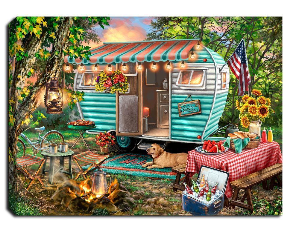 GD0050-LED Canvas : LAKESIDE Trailer