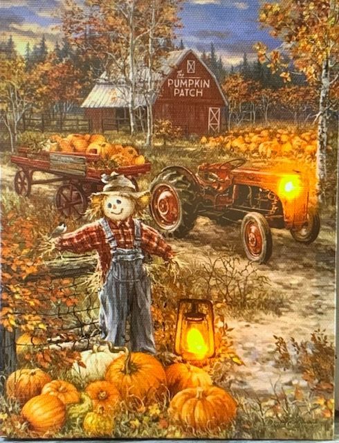 GD0064-LED Canvas : FALL Decor