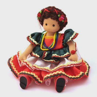 GP0212-Musical Doll : Mexican