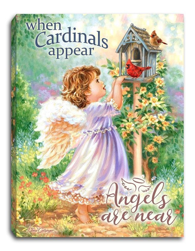 GD0049-LED Canvas : SPIRITUAL Angel