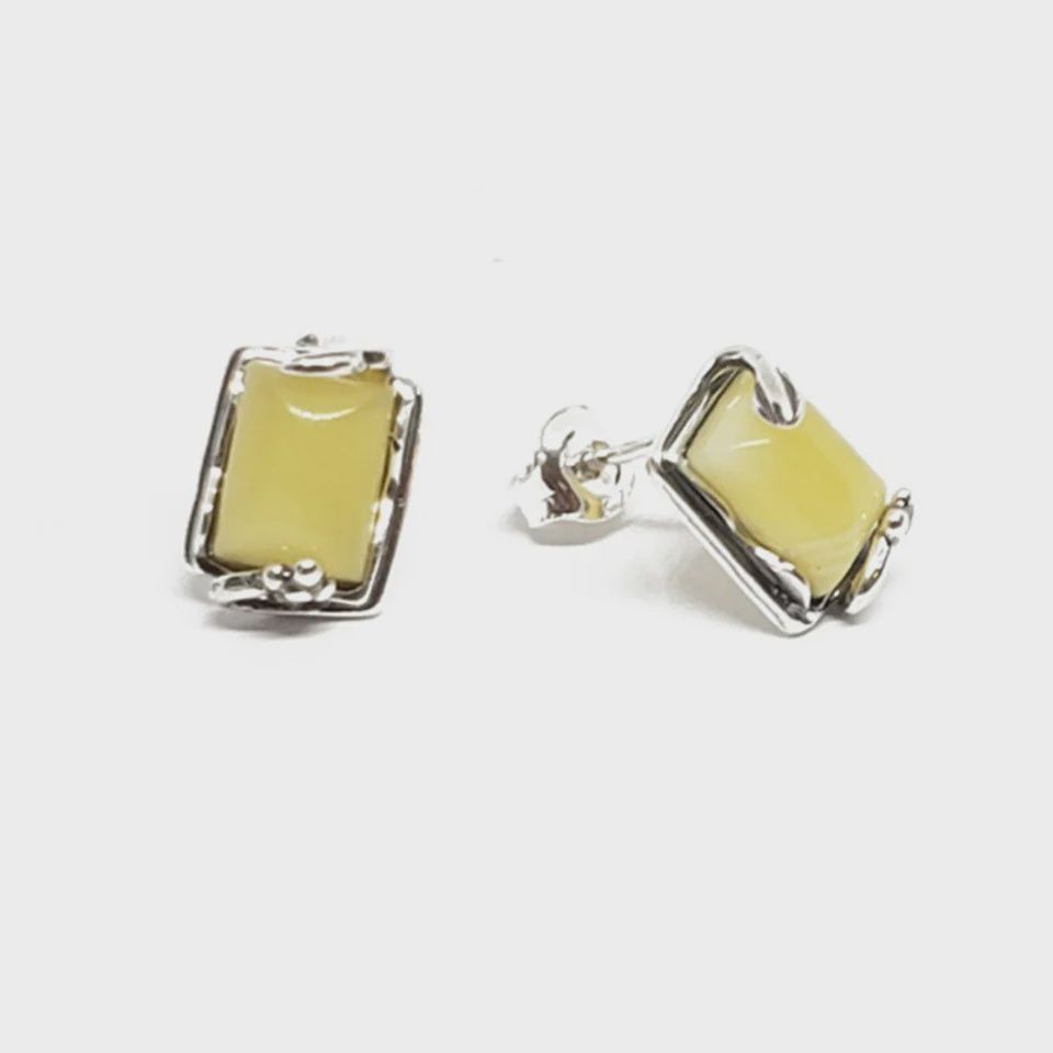 AM0298 - Butterscotch Amber Earrings