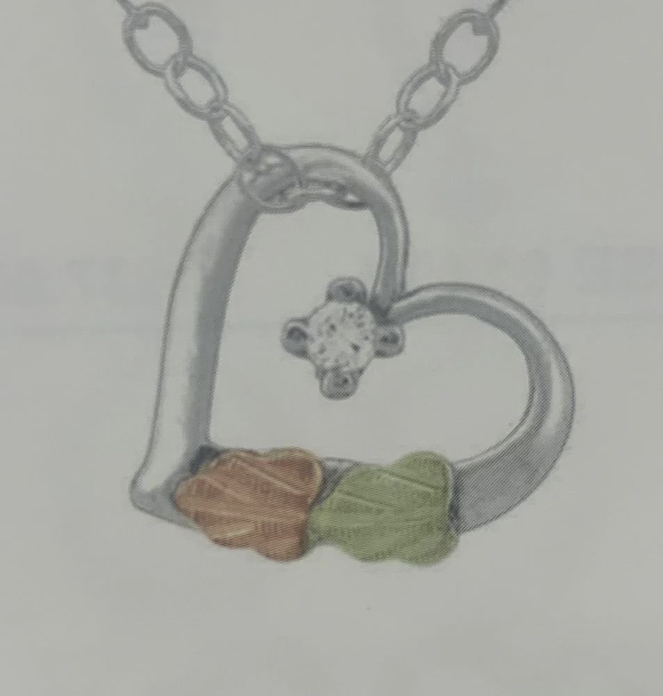 WH4508-BHG Heart Pd