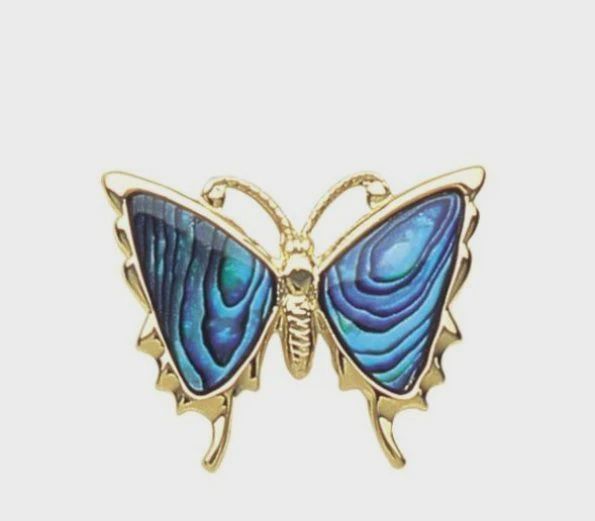 AX0927-Brooch : Butterfly (GP)