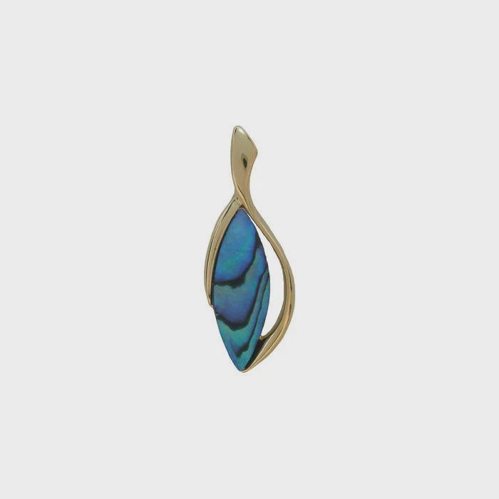 AX1201-Necklace : Flower Petal (GP)