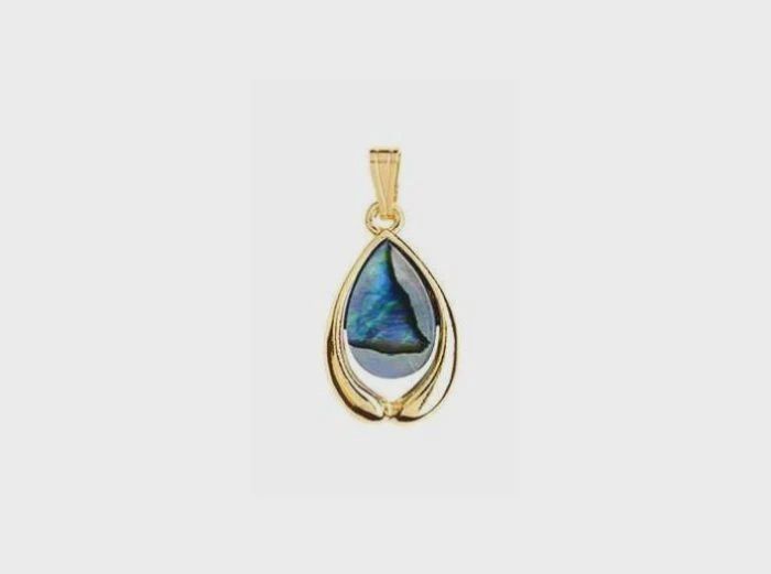 AX0983-Necklace : Small Teardrop (GP)