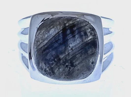 BB0430-Men's Ring : Labradorite