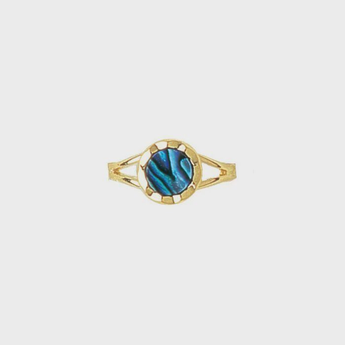 AX1087-Ring : Scalloped Circle (GP)