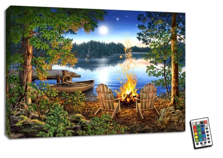 GD0087-LED Backlit : Lakeside 18x24
