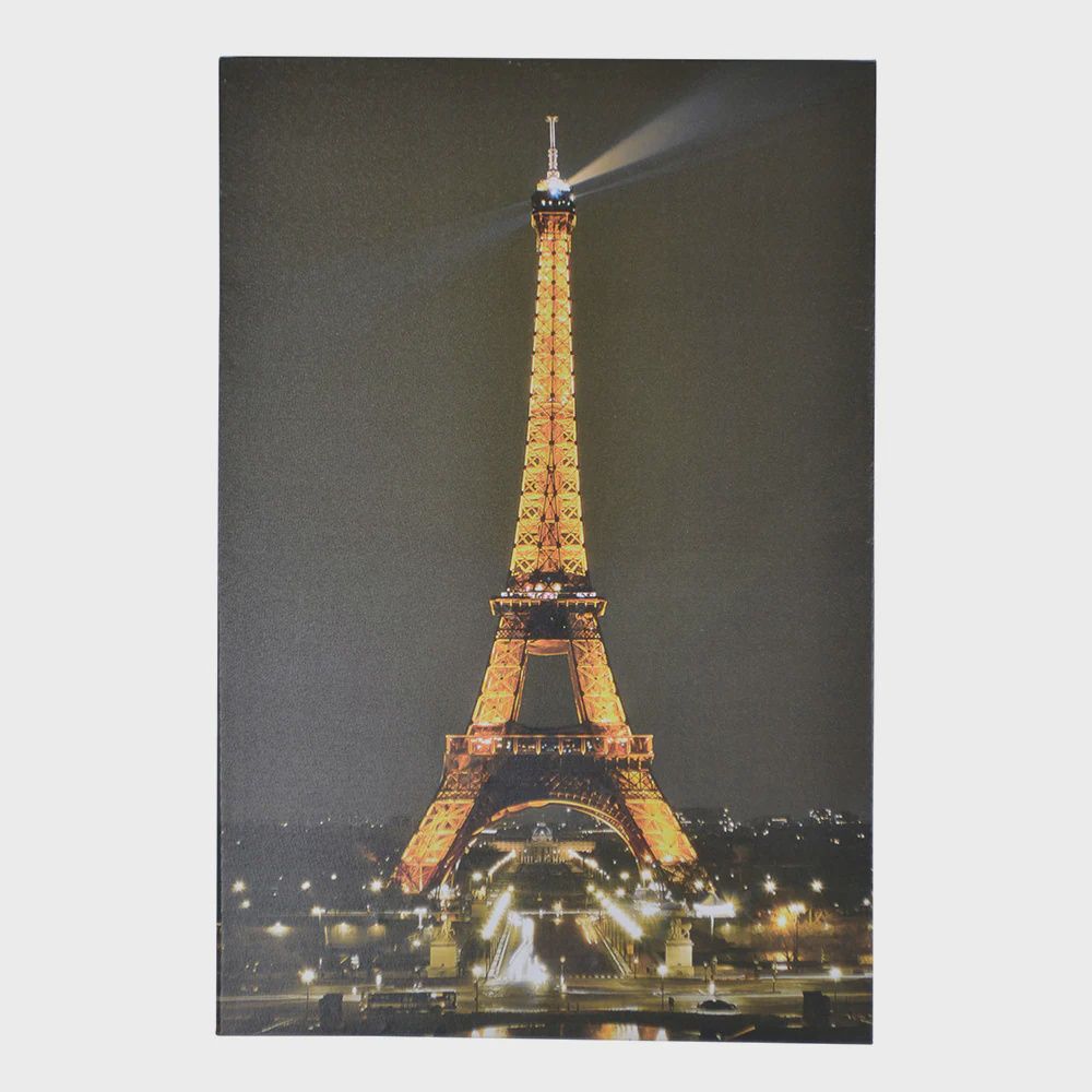 TS0035-Lighted Print : Eiffel Tower