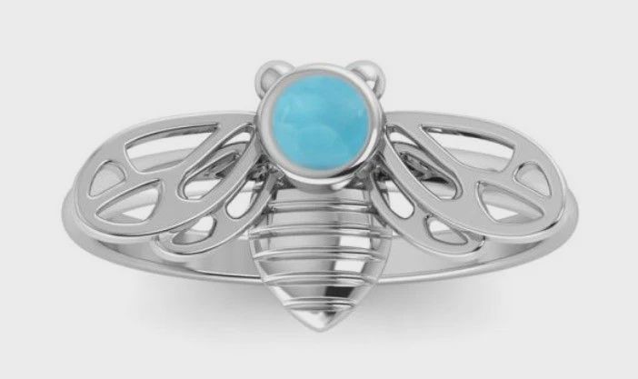 SA0177-Larimar Ring