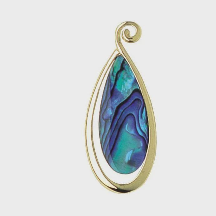 AX1196-Necklace : Teardrop (GP)