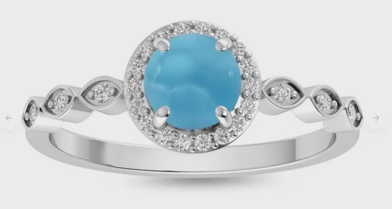 SA0341-Larimar Ring