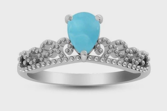 SA0186-Larimar Ring