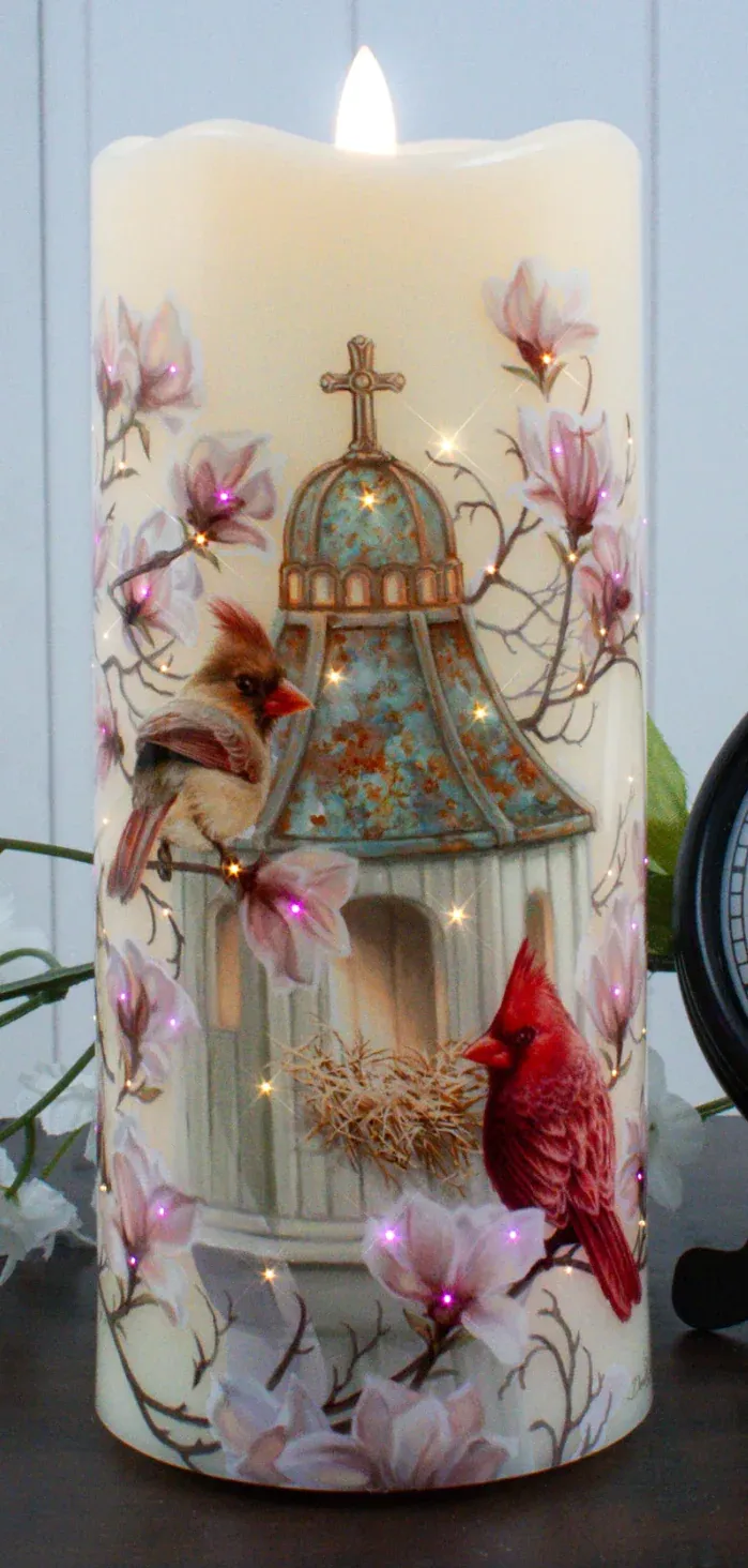 GD0110-LED CANDLE : Cardinal Chapel