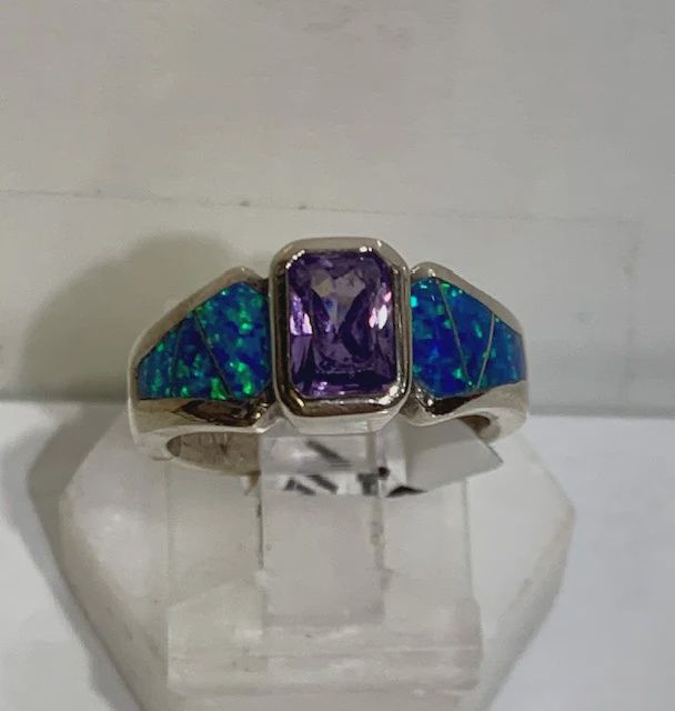 ND0354-Amethyst Opal