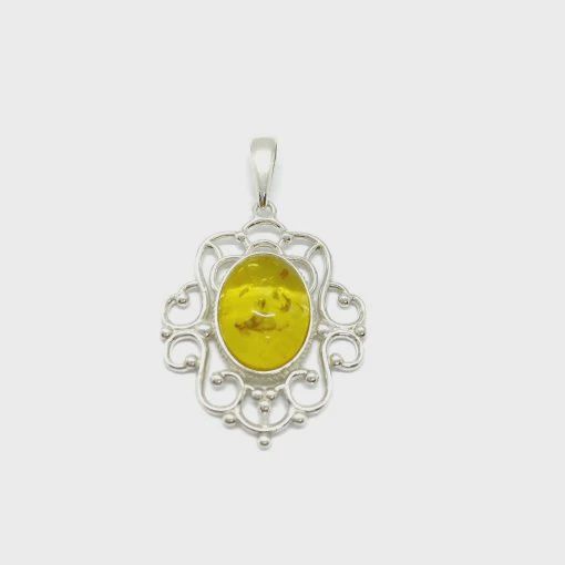 AM0218- Amber Pendant