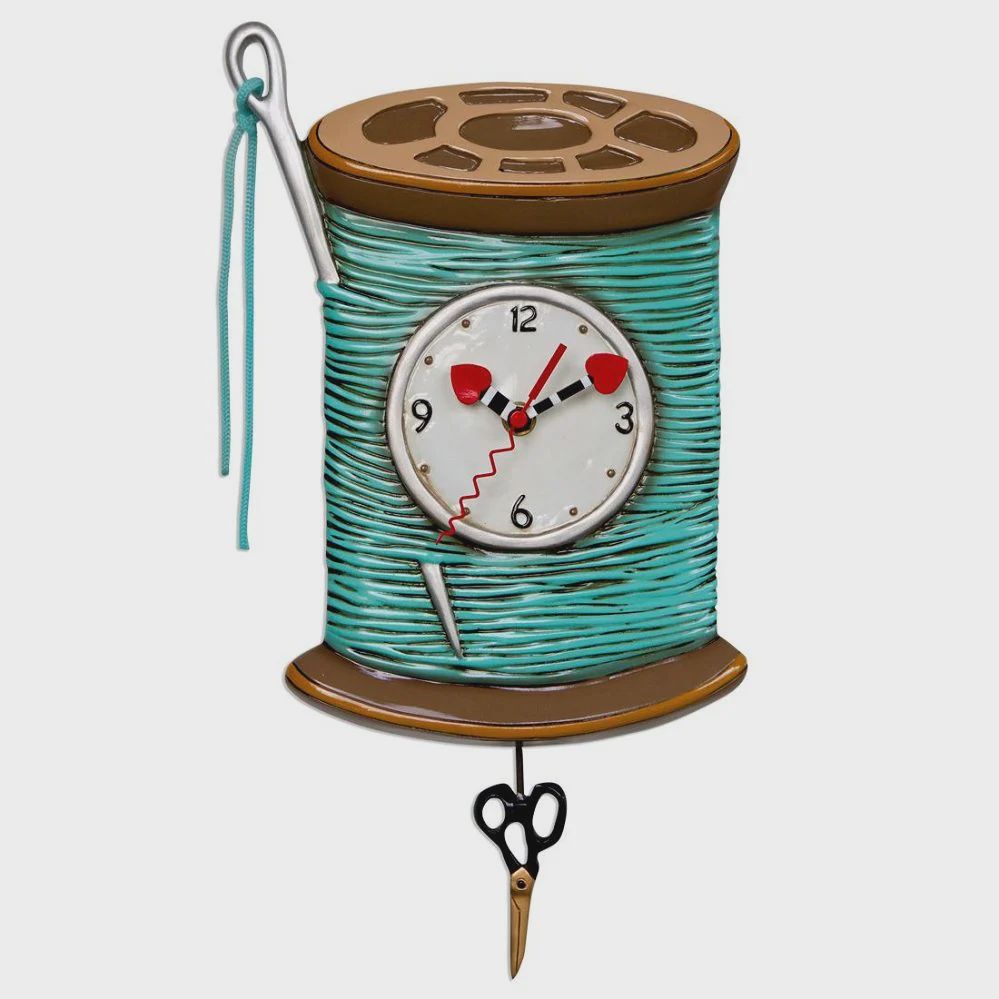 EP0255-ALLEN CLOCK : Spool of Thread