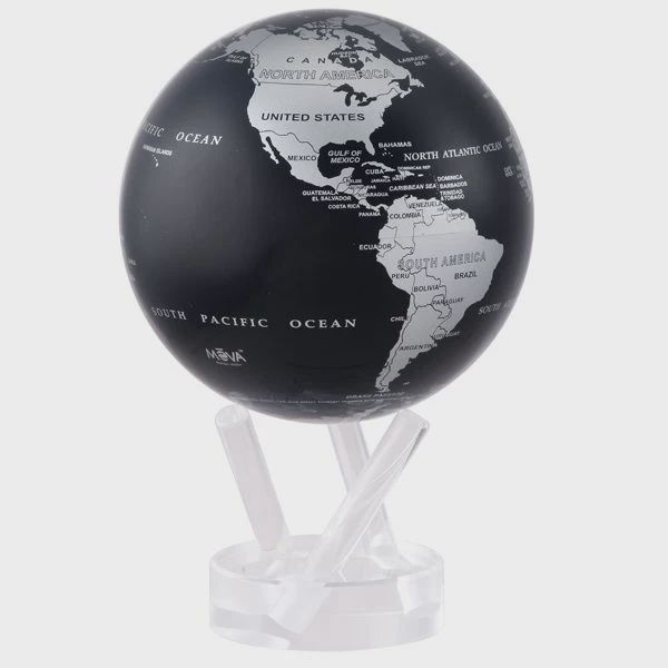 TD0032-SILVER/BLACK : 4.5 in H