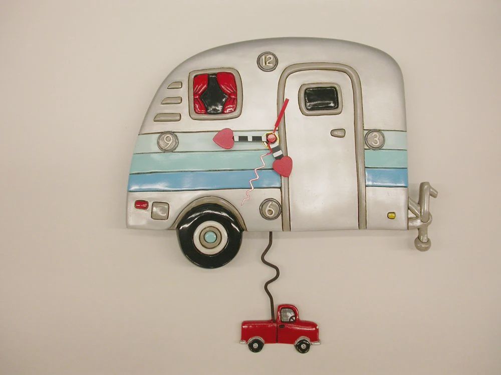 EP0253-ALLEN CLOCK : Vintage Trailer