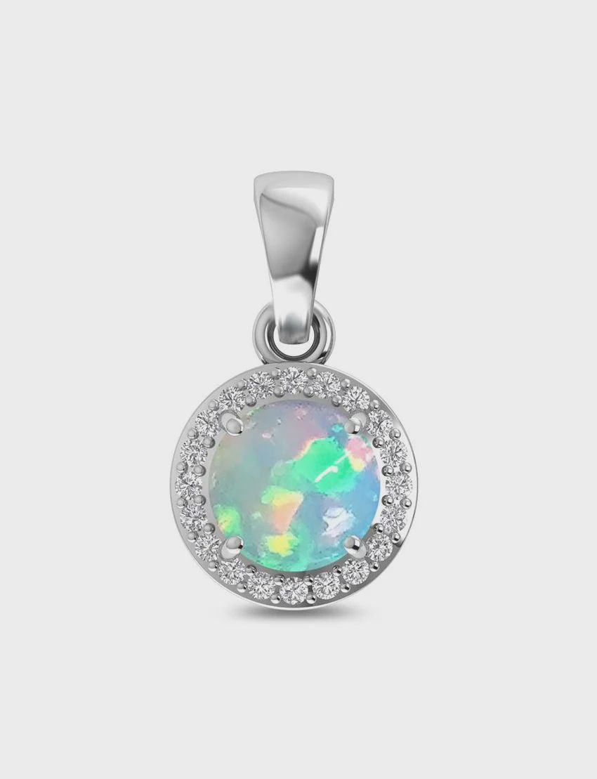 SA0438 - Ethiopian Opal Pendant