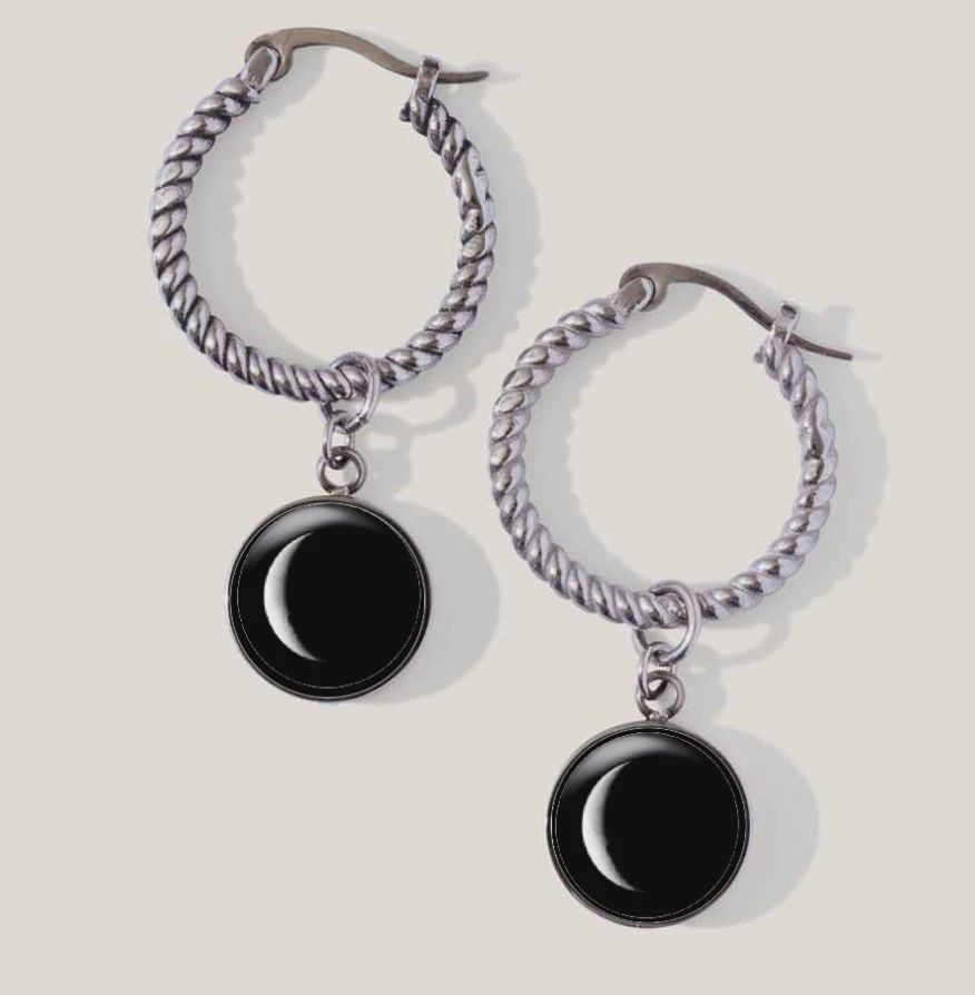 MG0140-Hoop Earrings : Dangle, Style: 1D