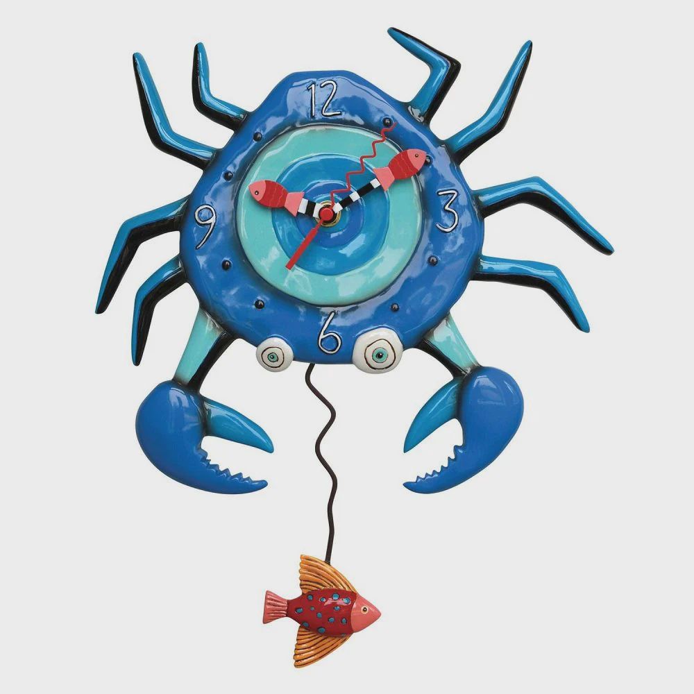 EP7547-ALLEN CLOCK : Blue Crab