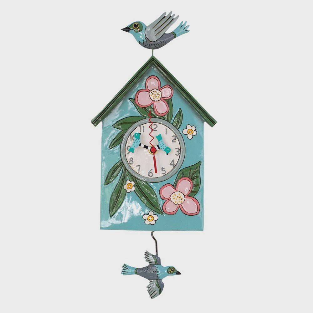 EP7624-ALLEN CLOCK : Birdhouse