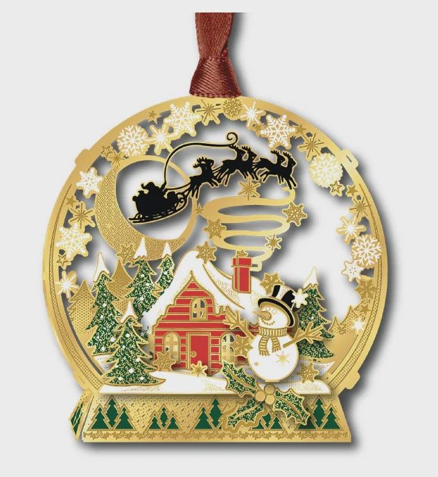BD0019-Snow Globe : 2.4 x 2.5