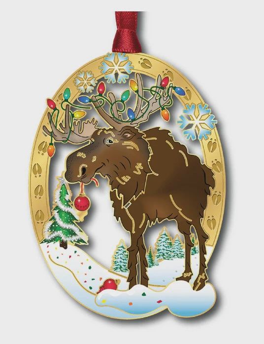 BD0027-Holiday Moose