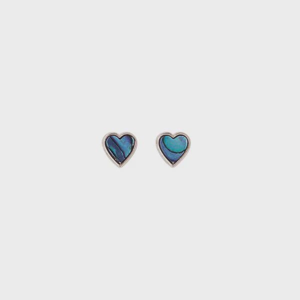 AX1260-Earrings : Heart Stud (PP)