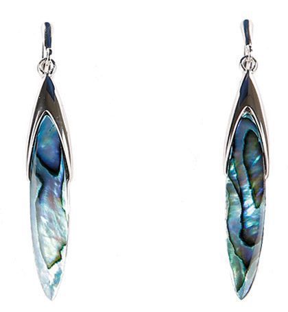 AX0583-Earrings : Slim Oblong (PP)