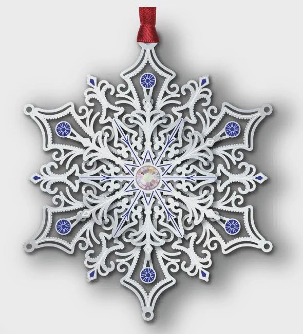 BD0015-Silver Snow : 3.1 x 3.5