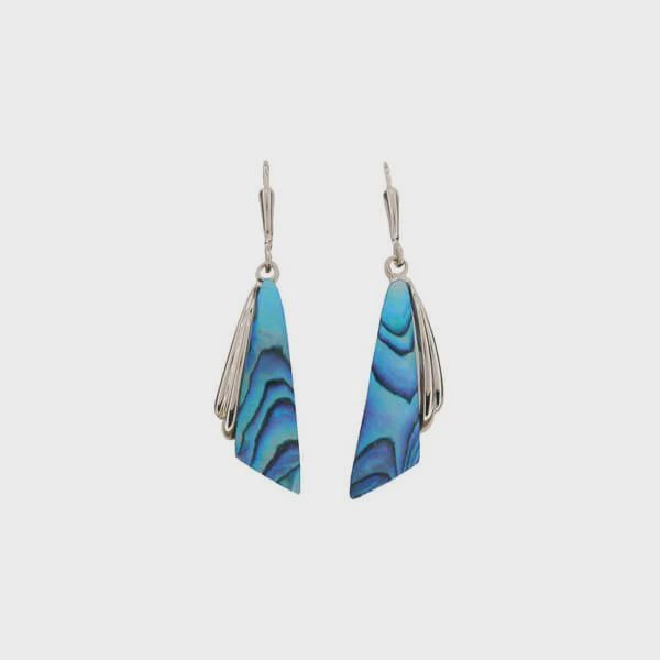 AX1263-Earrings : Fox Glove Flower (PP)