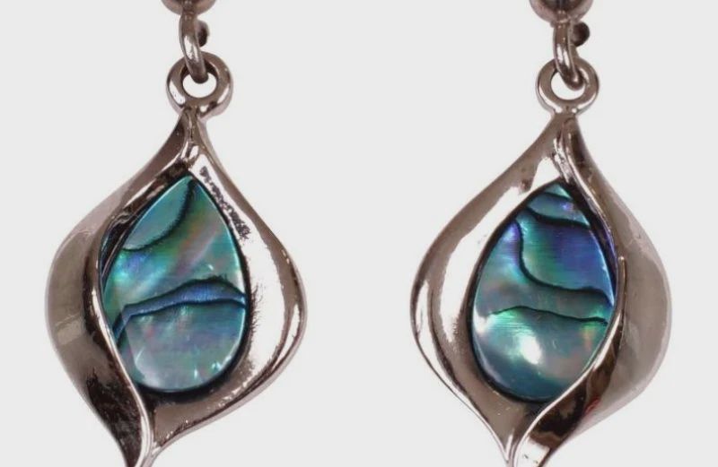 AX1043-Earrings : Pointed Teardrop (PP)